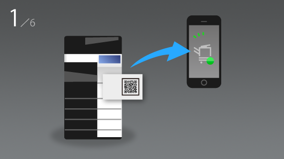 udløser ophobe bold Konica Minolta Mobile Print Create QR code
